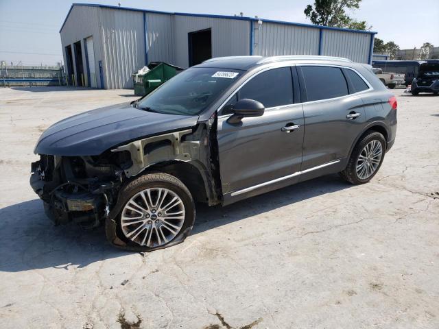 2LMPJ8LR1HBL45097 - 2017 LINCOLN MKX RESERVE Գրաֆիտ լուսանկար 1