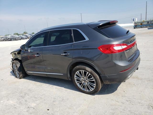 2LMPJ8LR1HBL45097 - 2017 LINCOLN MKX RESERVE Գրաֆիտ լուսանկար 2