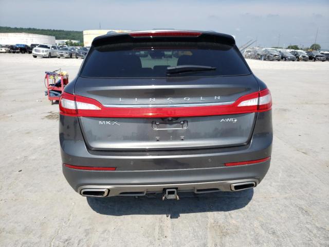 2LMPJ8LR1HBL45097 - 2017 LINCOLN MKX RESERVE Գրաֆիտ լուսանկար 6