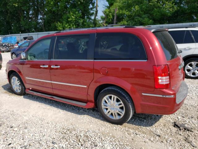 2A8HR64X29R629838 - 2009 CHRYSLER TOWN & COU LIMITED RED photo 2