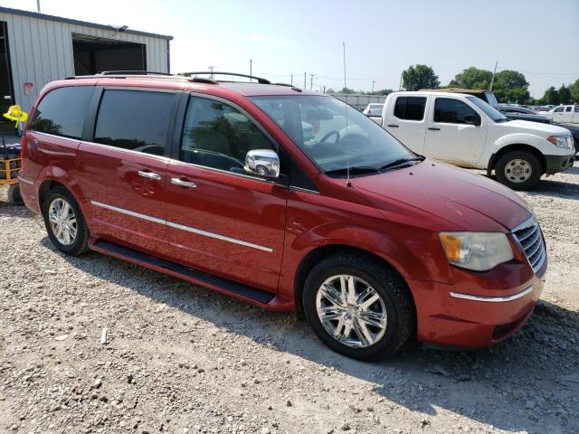 2A8HR64X29R629838 - 2009 CHRYSLER TOWN & COU LIMITED RED photo 4