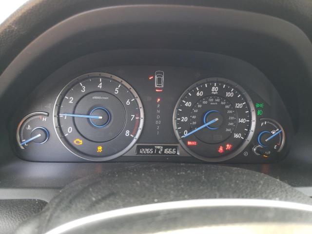 5J6TF1H57CL000267 - 2012 HONDA CROSSTOUR EXL ნაცრისფერი ფოტო 9