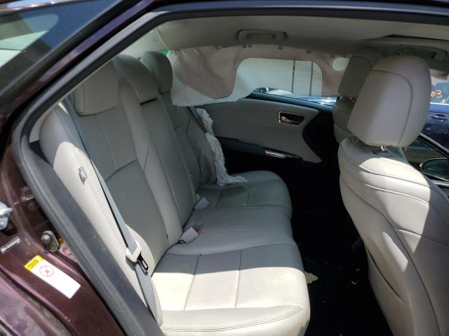 4T1BK1EB8DU040596 - 2013 TOYOTA AVALON BASE Bənövşəyi foto 10