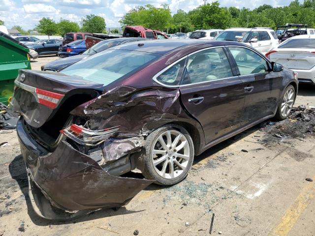 4T1BK1EB8DU040596 - 2013 TOYOTA AVALON BASE Bənövşəyi foto 3