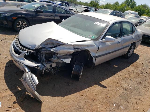 2G1WF52E529288078 - 2002 CHEVROLET IMPALA SILVER photo 1