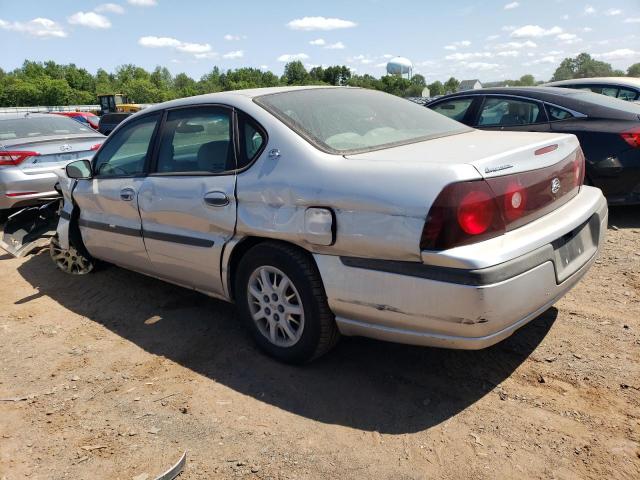 2G1WF52E529288078 - 2002 CHEVROLET IMPALA SILVER photo 2