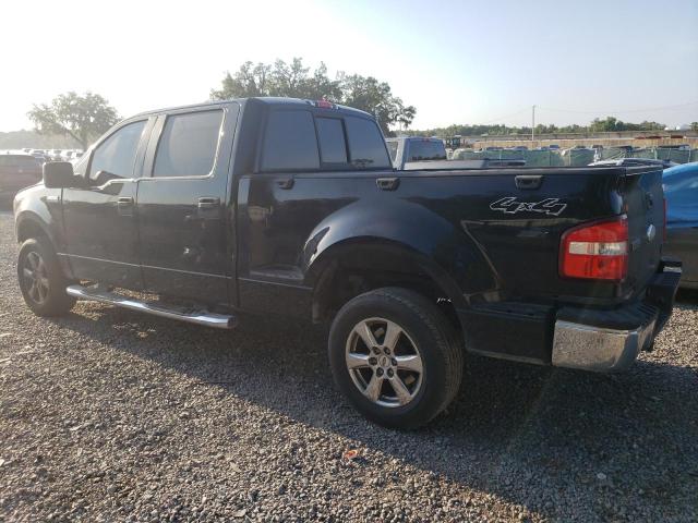 1FTRW04W26KE04743 - 2006 FORD F150 BLACK photo 2