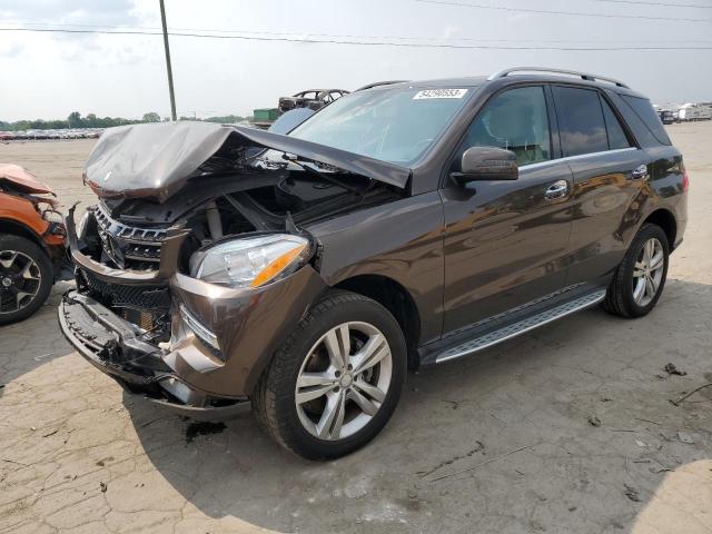 4JGDA5HB7FA570559 - 2015 MERCEDES-BENZ ML 350 4MATIC BROWN photo 1