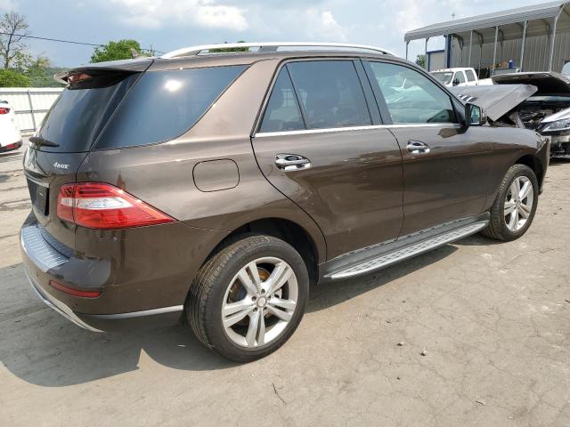 4JGDA5HB7FA570559 - 2015 MERCEDES-BENZ ML 350 4MATIC BROWN photo 3