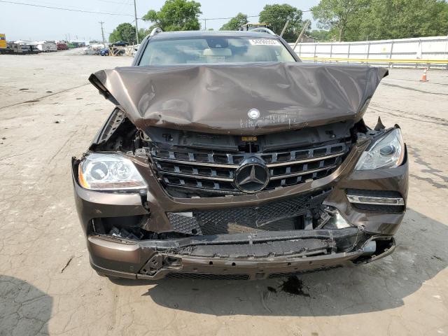 4JGDA5HB7FA570559 - 2015 MERCEDES-BENZ ML 350 4MATIC BROWN photo 5