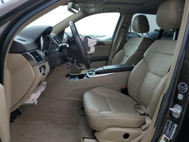 4JGDA5HB7FA570559 - 2015 MERCEDES-BENZ ML 350 4MATIC BROWN photo 7