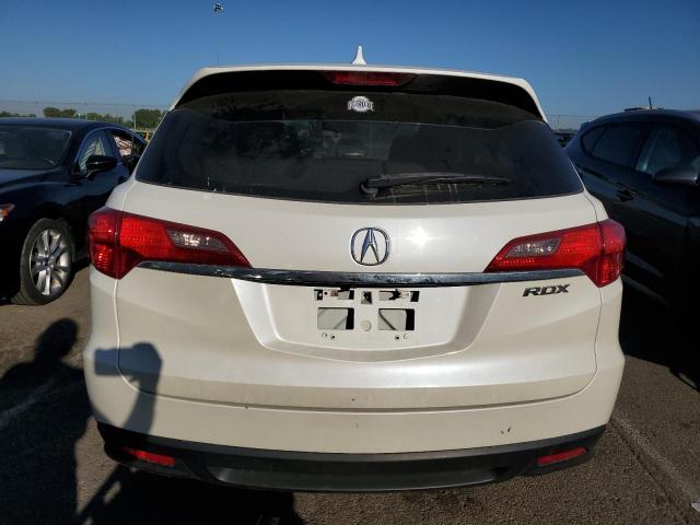 5J8TB3H39EL002604 - 2014 ACURA RDX WHITE photo 6