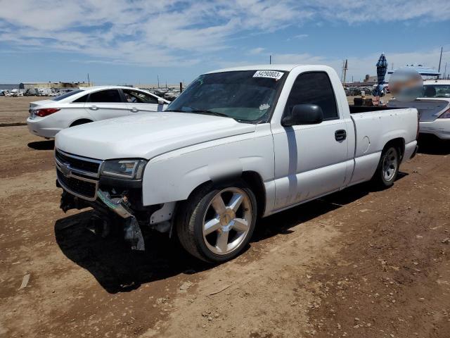 3GCEC14X77G209302 - 2007 CHEVROLET SILVERADO C1500 CLASSIC WHITE photo 1