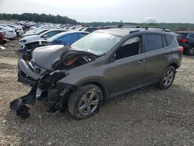 JTMRFREVXFD157101 - 2015 TOYOTA RAV4 XLE BROWN photo 1