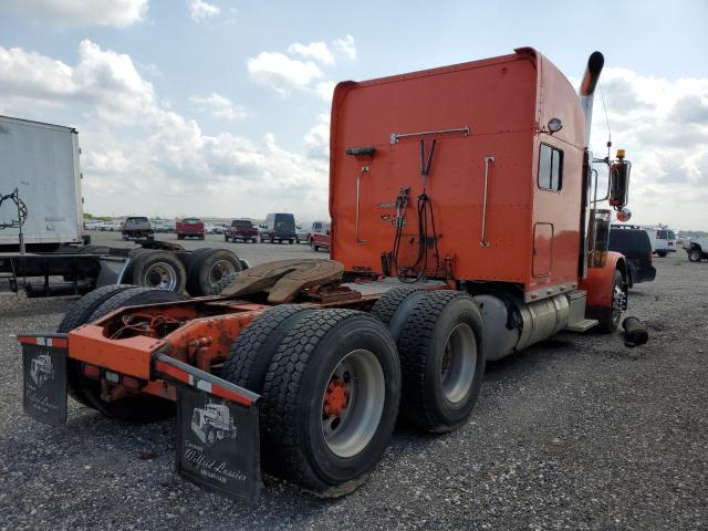 1XP5D49X27D657210 - 2007 PETERBILT 379 ORANGE photo 4