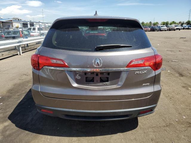 5J8TB4H55DL007885 - 2013 ACURA RDX TECHNOLOGY GRAY photo 6