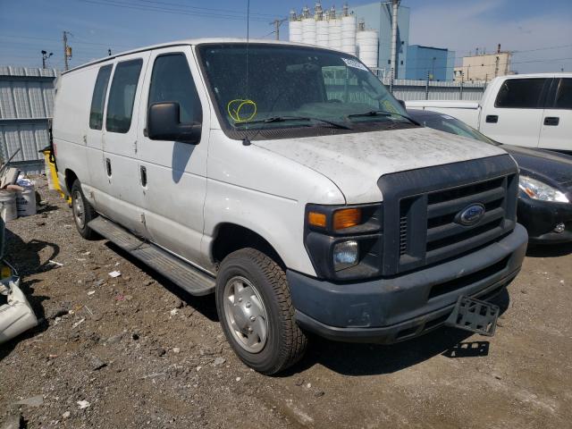 1FTNE1EWXDDA39042 - 2013 FORD ECONOLINE E150 VAN WHITE photo 1