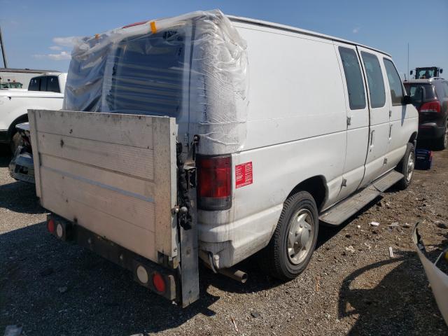 1FTNE1EWXDDA39042 - 2013 FORD ECONOLINE E150 VAN WHITE photo 4