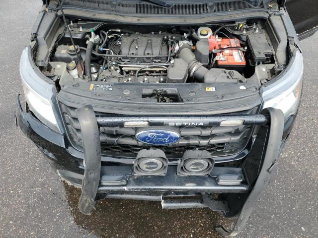 1FM5K8AR0JGB34569 - 2018 FORD EXPLORER POLICE INTERCEPTOR 黑色 照片 11