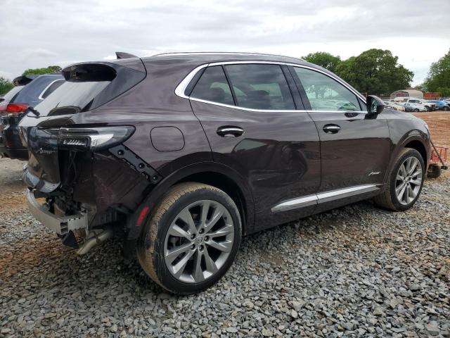 LRBFZRR43PD079448 - 2023 BUICK ENVISION AVENIR BURGUNDY photo 3