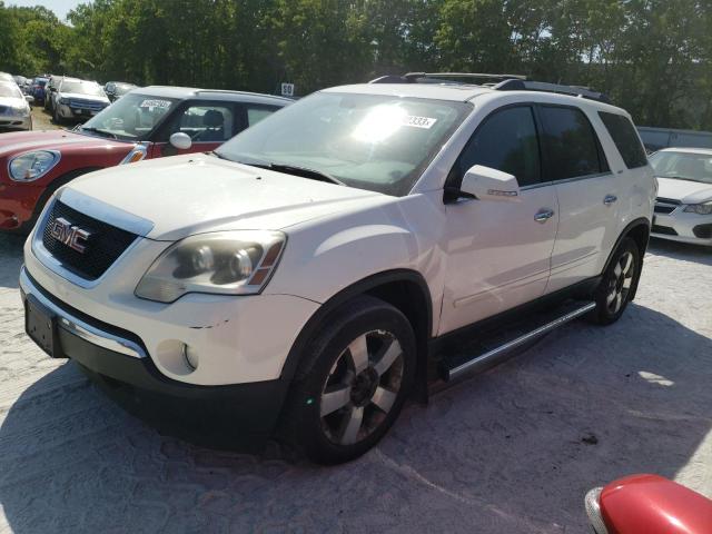 1GKKVRED0BJ209542 - 2011 GMC ACADIA SLT-1 WHITE photo 1