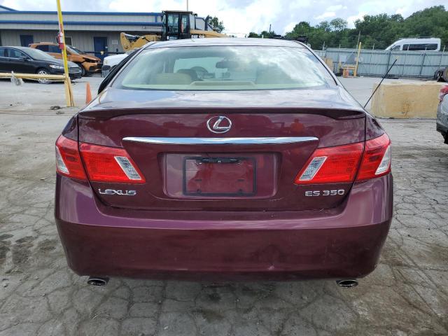 JTHBJ46G682256594 - 2008 LEXUS ES 350 RED photo 6