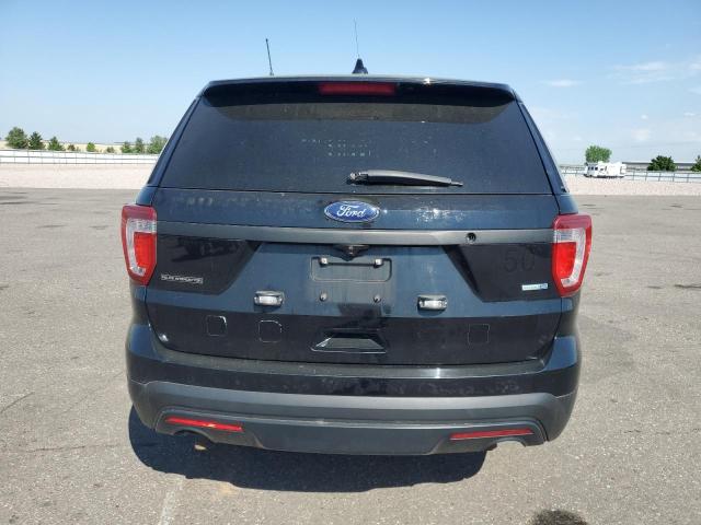 1FM5K8ARXHGB93669 - 2017 FORD EXPLORER POLICE INTERCEPTOR 黑色 照片 6