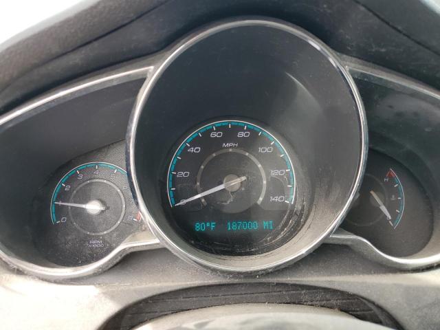 1G1ZC5EB8AF172676 - 2010 CHEVROLET MALIBU 1LT BLACK photo 9