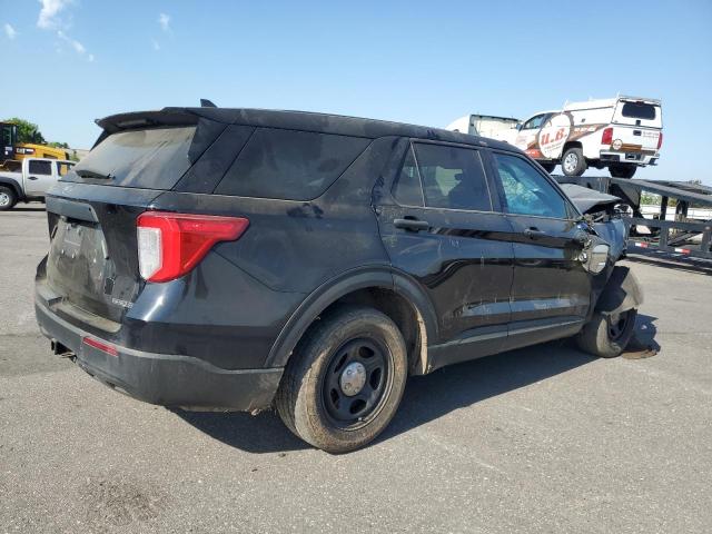 1FM5K8AB4NGA50487 - 2022 FORD EXPLORER POLICE INTERCEPTOR 黑色 照片 3