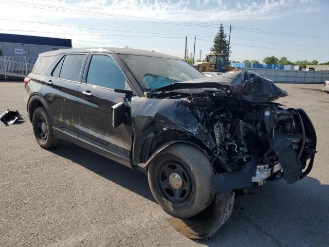 1FM5K8AB4NGA50487 - 2022 FORD EXPLORER POLICE INTERCEPTOR 黑色 照片 4