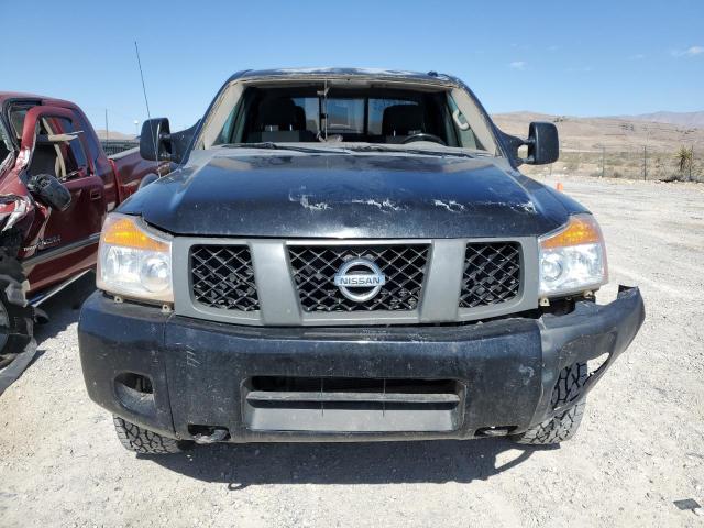 1N6AA0CC0CN328627 - 2012 NISSAN TITAN S BLACK photo 5