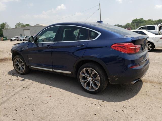 5UXXW3C54J0T82748 - 2018 BMW X4 XDRIVE28I BLUE photo 2