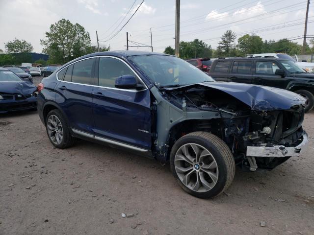 5UXXW3C54J0T82748 - 2018 BMW X4 XDRIVE28I BLUE photo 4