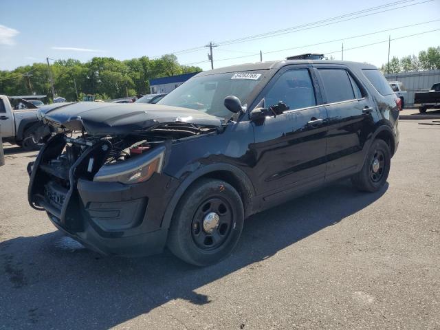 1FM5K8AR0HGA89434 - 2017 FORD EXPLORER POLICE INTERCEPTOR 黑色 照片 1