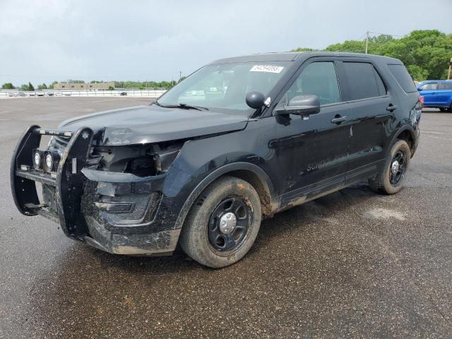 1FM5K8AR1HGC86984 - 2017 FORD EXPLORER POLICE INTERCEPTOR 黑色 照片 1