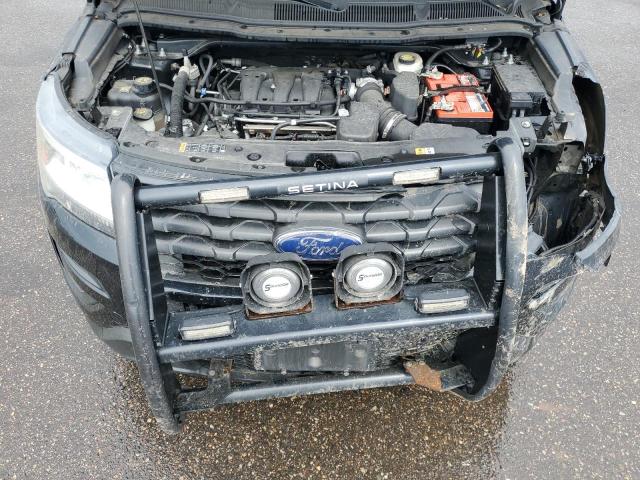 1FM5K8AR1HGC86984 - 2017 FORD EXPLORER POLICE INTERCEPTOR 黑色 照片 11