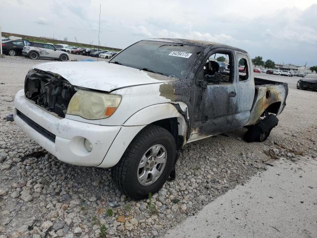 5TETU62N35Z025348 - 2005 TOYOTA TACOMA PRERUNNER ACCESS CAB WHITE photo 1