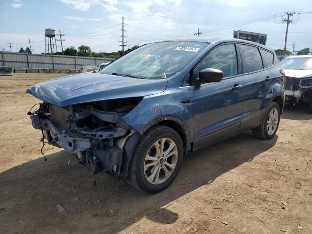 1FMCU0F70JUC28494 - 2018 FORD ESCAPE S BLUE photo 1