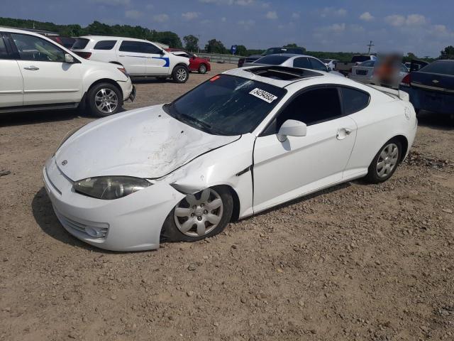 KMHHM66D97U238805 - 2007 HYUNDAI TIBURON GS WHITE photo 1