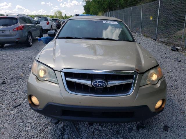 4S4BP61C097319267 - 2009 SUBARU OUTBACK 2.5I TAN photo 5