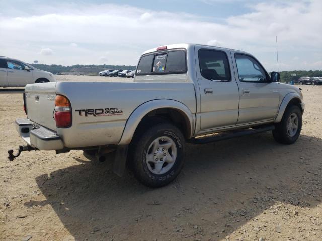 5TEGN92N32Z089191 - 2002 TOYOTA TACOMA DOUBLE CAB PRERUNNER SILVER photo 3