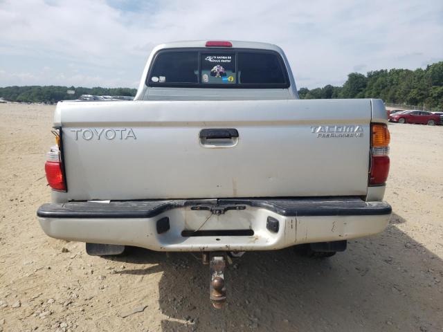 5TEGN92N32Z089191 - 2002 TOYOTA TACOMA DOUBLE CAB PRERUNNER SILVER photo 6