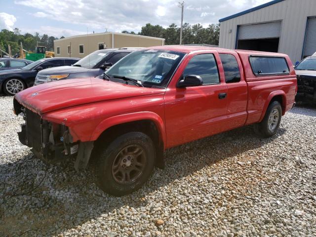 1D7GL12K74S500134 - 2004 DODGE 150 CUSTOM SXT RED photo 1