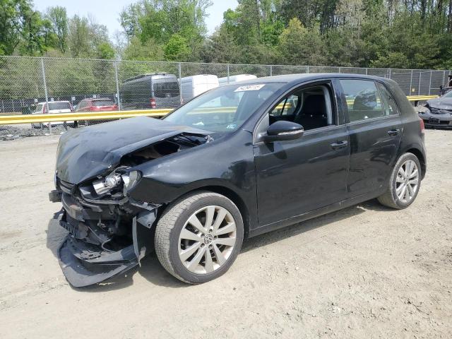 WVWNM7AJ3CW337869 - 2012 VOLKSWAGEN GOLF შავი ფოტო 1