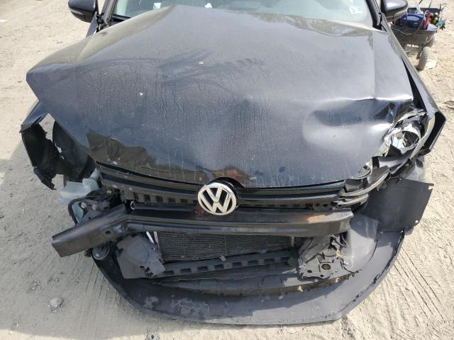 WVWNM7AJ3CW337869 - 2012 VOLKSWAGEN GOLF შავი ფოტო 11