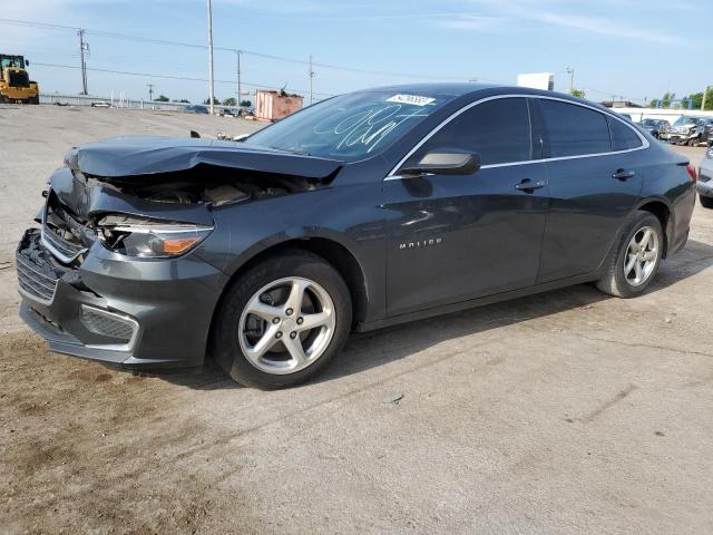 1G1ZB5ST5HF211332 - 2017 CHEVROLET MALIBU LS GRAY photo 1
