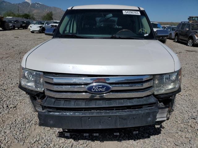 2FMGK5DC4BBD32644 - 2011 FORD FLEX LIMITED WHITE photo 5