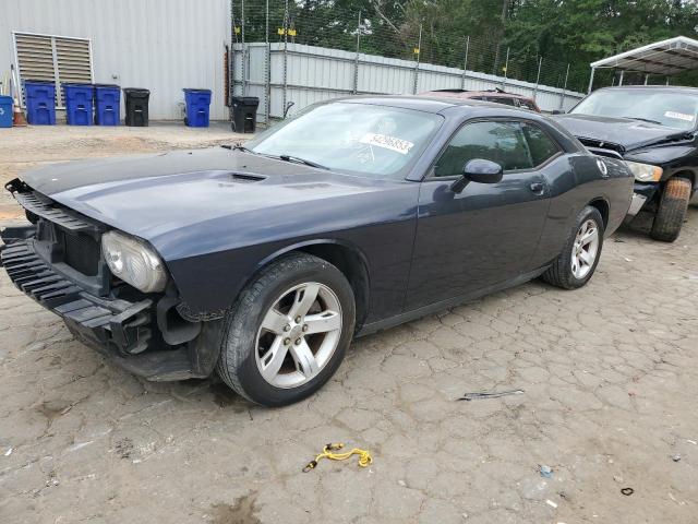 2C3CDYAG9CH208653 - 2012 DODGE CHALLENGER SXT BLUE photo 1