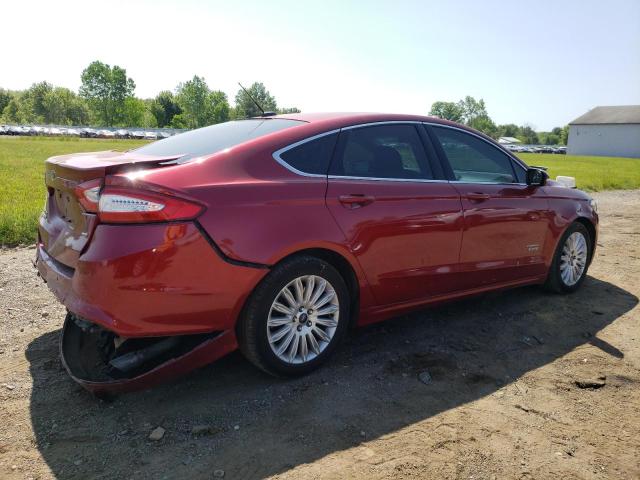 3FA6P0PU5DR373593 - 2013 FORD FUSION SE PHEV RED photo 3