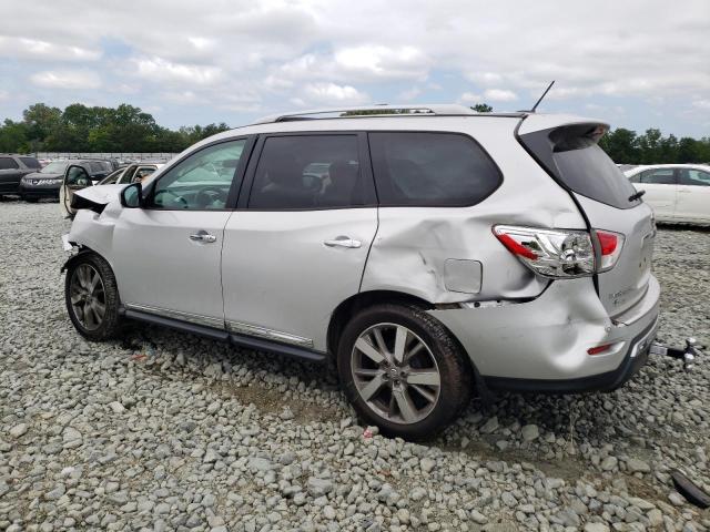 5N1AR2MM3FC660474 - 2015 NISSAN PATHFINDER S SILVER photo 2